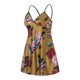 thumbnail image 4 of Vestido Para Mujer De Verano Ropa De Dormir Sin Mangas Sin Espalda Con Cuello En V CamisóN, 4 of 4