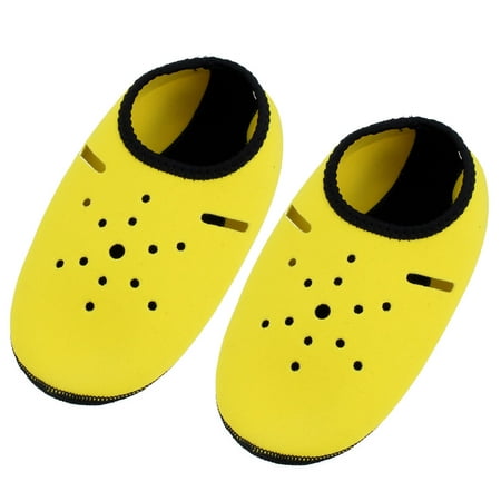 Water Activities Snorkeling Neoprene Diving Socks Volleyball Shoes Yellow
