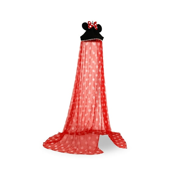 Disney Minnie Mouse Ceiling Bed Canopy | Hanging Curtain Netting