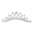 thumbnail image 2 of Baby Girl Rhinestone Crown Headbands Toddler Princess Tiara Crown Headband Set Hair Accessories for Birthday Party Shower Photograph, 2 of 7