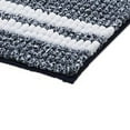 thumbnail image 4 of VCNY Home Hotel Navy/White Striped Polyester Bath Rug Set, 2-Piece, 4 of 5