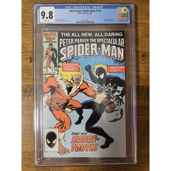 Spectacular Spider-Man #116 - CGC 9.8 Comic Book