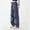 Blue, variant on Womens Cargo Pants High Waisted Women's Hiking Pants Lightweight Baggy Pants Pull on Pants