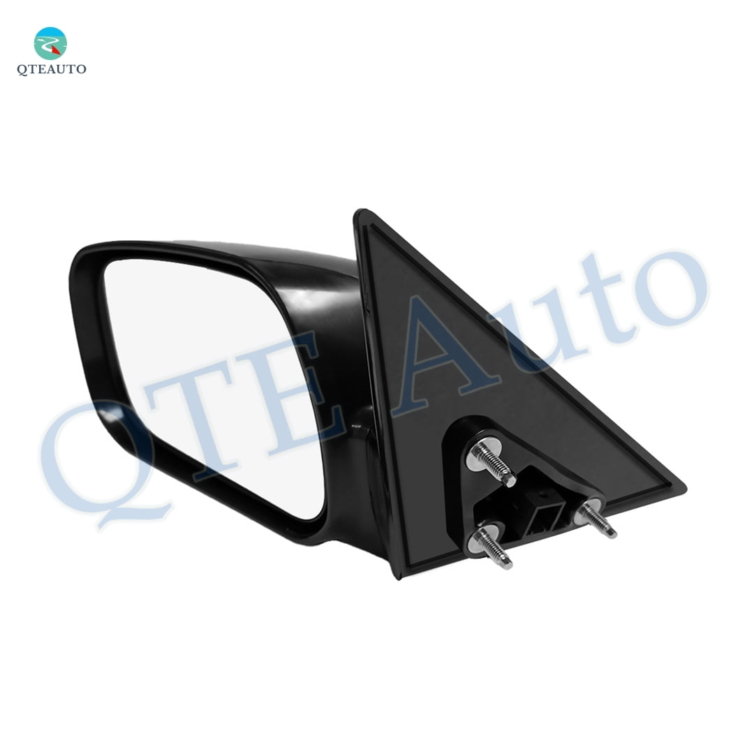 Left Driver Side Power Heated Nonfolding Usa Built View Mirror Chrome/Flat Black Smooth 5H5P For 2002-2006 Toyota Camry