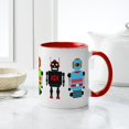 thumbnail image 6 of CafePress - Robots Mugs - 11 oz Ceramic Mug - Novelty Coffee Tea Cup, 6 of 6