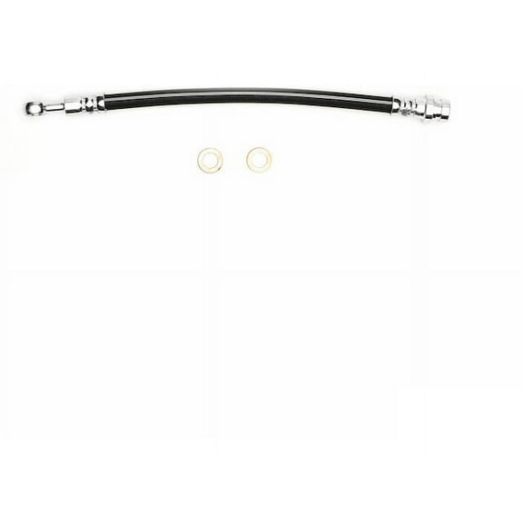 Rear Lower Brake Hose - Compatible with 2016 - 2017 Mitsubishi Outlander