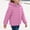 Pink, variant on Mooqilaa Girls Puffer Jackets Size 10 , Warm Quilted Full Zip Lightweight Winter Outerwear with Hood Pink