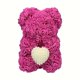 thumbnail image 2 of Oso de rosa artificial - Oso de rosa eterna - El oso de rosa con corazón de perla es adecuado for regalos de Navidad/Día de San Valentín/Día de la Madre (sin caja de regalo), 2 of 2