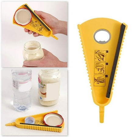 

Bescita Universal Multifunctional Bottle Opener For Various Bottles And Cans 2Pc