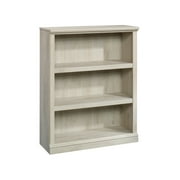 Sauder 3-Shelf Bookcase, Chalked Chestnut Finish