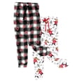 thumbnail image 4 of Disney 2 Pack Womens Pajama Sleepwear Pants Female, Hearts/Moose, Size: M, Prestigez, 4 of 6
