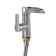 thumbnail image 3 of Grifo de lavabo de baño para el hogar, grifo de lavabo giratorio Simple, grifo de lavabo (US 9/16 "), 3 of 5