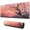 Cherry Blossom7, variant on Floral Computer Mouse Mat,Japanese Cherry Blossom Sakura Tree Branch Soft Pastel Watercolor Mouse Pad with Rectangle Non-Slip Rubber Mousepad Large, Office Mouse Pad for Women Men Kid 31.5x15.7in