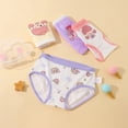 thumbnail image 5 of GYRATEDREAM Girls Soft Cotton Underwear Kids Comfort Panty Briefs Toddler Undies Teens Briefs Pack of 4 for 2-3 Years, 5 of 9