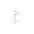 thumbnail image 2 of CRL M6211 Clear Shower Door Bottom 'T' Seal and Wipe, 2 of 3