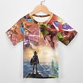 thumbnail image 6 of The Legend of Zelda T-Shirts for Boys Girls, Kids 3D Print Short Sleeve, Unisex Crew Neck Tee Shirts for Youth, 6 of 9