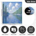 thumbnail image 5 of Yayeee Magnetic Dishwasher Cover for The Front Decoration Home Kitchen Machine Sticker Protector, Blue Sky and River, 5 of 6