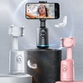 thumbnail image 3 of Smart 360° Auto Face Tracking Gimbal Desktop Selfie Stabilizer Robot Cameraman with Adjustable Lens Stable Base Phone Holder for Smartphone Vlog Live Streaming Video Chat, 3 of 7
