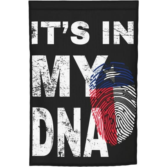 It's In My DNA Texas Flag 12x18 In Home Outdoor Indoor Garden Home Decoration Banner