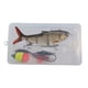 thumbnail image 2 of Señuelo de pesca robótico Btafrte Wobbler eléctrico 4 segmentos Auto Swimbait USB BL-379, 2 of 9