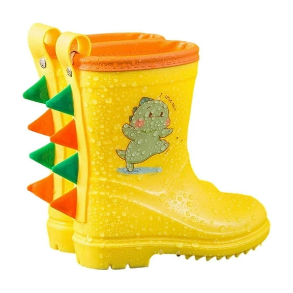 Rain Boots for Kids Dinosaur Rain Boots Outdoor Boots Boys Waterproof Boots Size 5.5-6 Years Girls Boots