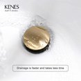 thumbnail image 3 of Kenes Desagüe Para Fregadero De Baño Emergente De Oro Cepillado Con Desbordamiento, Conjunto De Drenaje Para Fregadero De Baño Con Colador, Desagüe Emergente, Lavabo, Lavabo, Tapón De Drenaje Emergent, 3 of 5