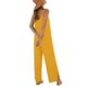 thumbnail image 2 of TaTaai Women's Summer Evening Jumpsuit Sleeveless Halter Neck Wide Leg Long Pants Solid Color Casual One Piece with Low Back Detail for Party and Night Out Gift, 2 of 5