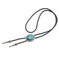 thumbnail image 1 of Corbata de Bolo Fernando para hombre collar occidental estilo vintage ajustable Plata, 1 of 8