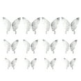 thumbnail image 2 of Fdelink the Sticker 3D Hollow Butterfly Wall Stickers Home Decor Cardboard Butterfly Wall Stickers Silver, 2 of 4