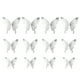 thumbnail image 2 of 12 pegatinas de pared 3D de mariposas huecas - Decoración de papel para el hogar, bodas, bebés y bautizos, reutilizables, 2 of 4