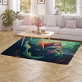 thumbnail image 3 of Mermaid Colorful Ocean World Carpet for Home Decoration Rugs for Bedroom Room Living Room Bathroom Entrance Door Non-slip Comfort Mat, 3 of 7