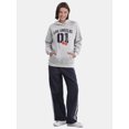 thumbnail image 4 of No Boundaries Oversized Printed Hoodie, Women's and Women’s Plus, 4 of 5