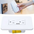 thumbnail image 3 of Prise Murale Intelligente WiFi, Contrôle par Clé Prise Murale Intelligente ABS Port USB Opération Simple 2.4GHz pour la Maison, 3 of 7