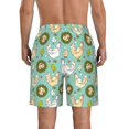 thumbnail image 3 of Naloa Chicken Laying Eggs Men's Beach Shorts, Surfing shorts, Swim trunks, Quick Dry Swim Trunks for Surfing Beach Fun - Medium, 3 of 9