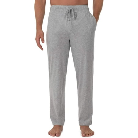 Fruit of the Loom Mens Jersey Knit Sleep Pant Pajama Bottom | Walmart ...