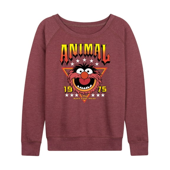 Muppets - Animal Band - Women's Lightweight French Terry Long Sleeve Shirt