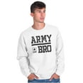 thumbnail image 5 of US Army Bro Military Star Logo Men's Crewneck Sweatshirt Brisco Brands X, 5 of 6