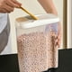 thumbnail image 5 of Recipiente Hermético para Cereales de 2 L, de Plástico Transparente, con Tapas y Compartimentos | Polipropileno Sin Bpa | Organizador de Despensa para Cereales, Harina, Arroz, Aperitivos y Frutos Sec, 5 of 6