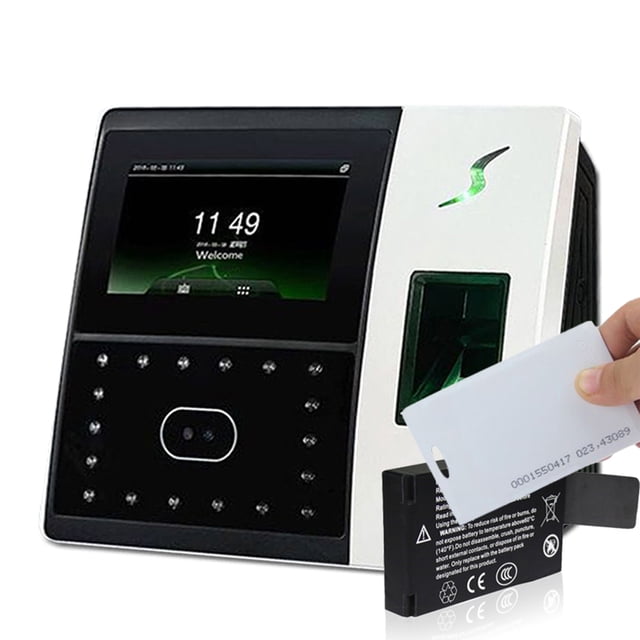 System Face And Fingerpint Access Control System With Backup Battery USB TCP/IP Fingerprint Time Attendance ,Easy to Use