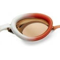 thumbnail image 4 of Speedo Vanquisher EV Mirrored Swim Goggles - Mirrored White Orange/Smoke/Grey, 4 of 4