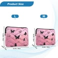 thumbnail image 7 of Iauyy（L)15.7 inch Laptop Sleeve,Shockproof Durable Computer Carrying laptop Bag，Slim Cover for 15.7-16 inch HP Dell Lenovo Asus Notebook,Heart-shaped Gradient Effect, 7 of 7