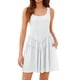 thumbnail image 1 of Pareo de baño para mujer: pareo de playa, vestido veraniego fluido con volantes, tejido de poliéster, tallas S-XXL., 1 of 5