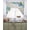 RoyalBlue Linen, variant on Blue Hydrangea Swag Kitchen Curtains Sets for Windows 24 Inch Length, Farmhouse Butterfly Spring Floral Short Window Curtain Panels Swags Valances and Tiers 3 Piece Set for Cafe/Dining Room