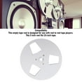 thumbnail image 3 of 1/4 5 Inch Aluminum Alloy 3 Holes Empty Tape Reel with Universal Open Reel for Tape Players, Sound Tape Empty Reel, Improve Sound Quality, Generally Opening Machine Part, 3 of 7