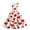 Red, variant on LWavelet 2026 Valentine's Heart Dress, Women's Love Rose Print Sleeveless A Line Flowy Sundresses Black M