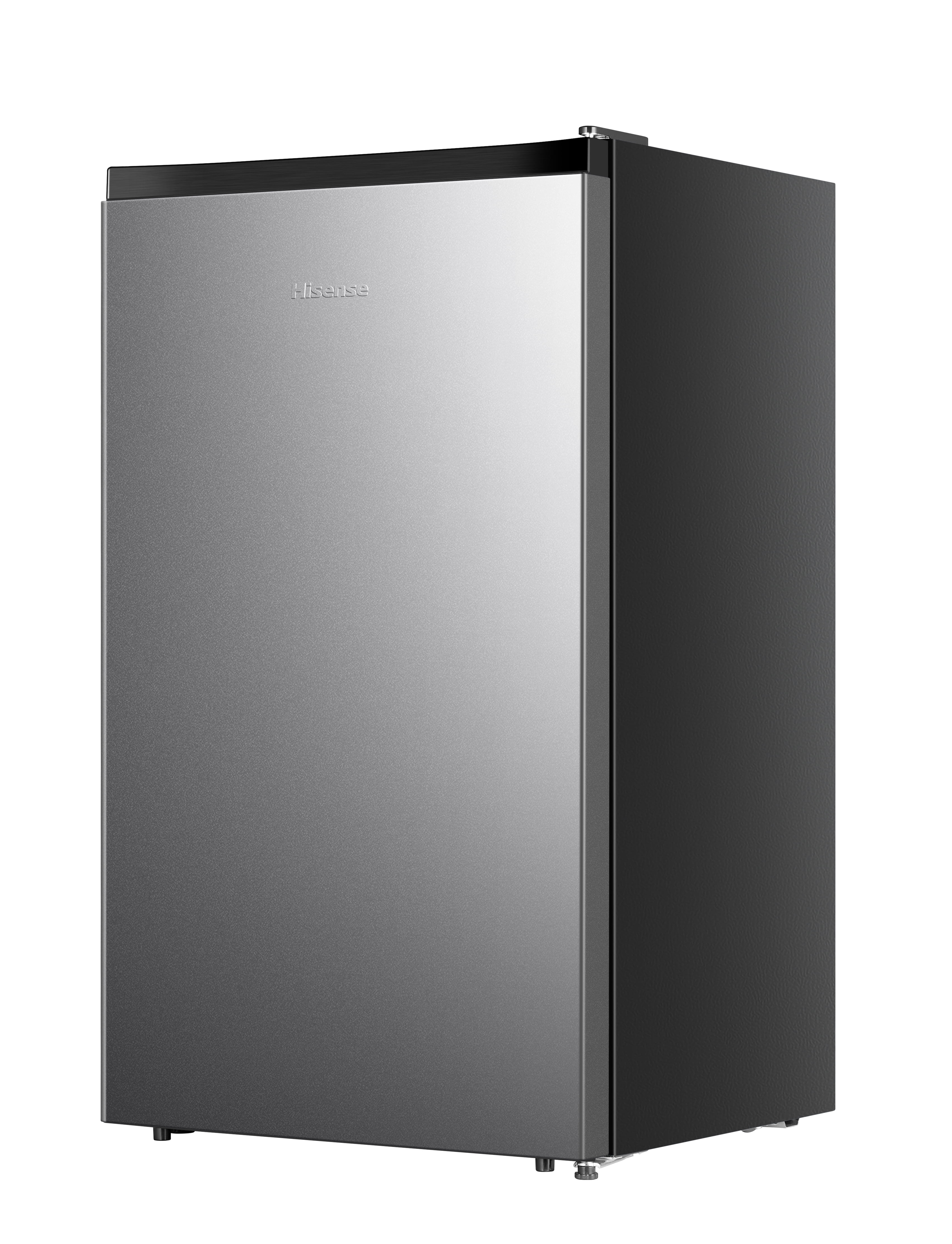 Hisense 4.4 Cu ft Mini Fridge, Silver, Standard 18.7 Hisense 4.4 Cu ft Mini Fridge, Silver, Standard 18.7