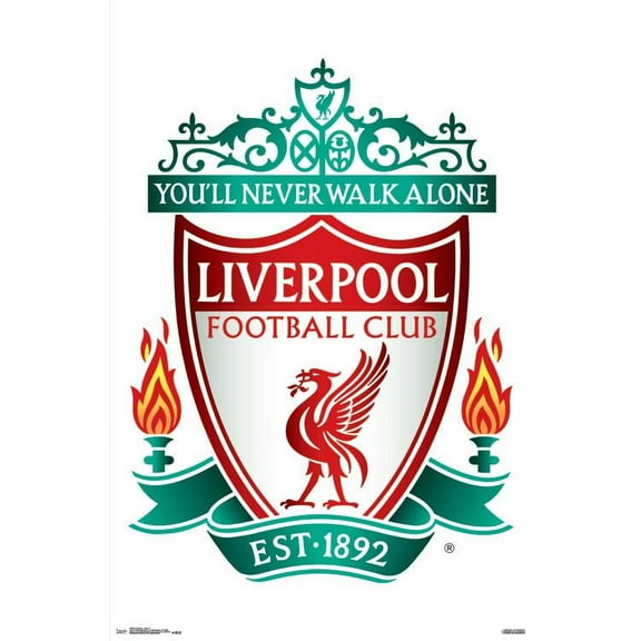Liverpool - Logo Laminated Poster Print (22 x 34)