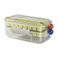 thumbnail image 2 of PEONAVET Ice Cubes And Ice Grids 64 Press Ice Box Household Ice Maker Ice Storage Press Ice Box, 2 of 4