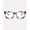 Pink Torte, variant on Fifth & Ninth Women's Square Blue Light Glasses | Helena