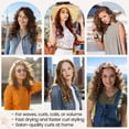 thumbnail image 3 of AFDD Wave Curl Diffuser Attachment Compatible with Shark Flexstyle Upgraded Hair Diffuser for Fast Drying Curl Definition Salon Results, 3 of 11